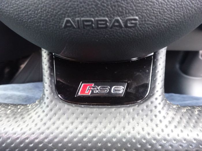 Audi RS6 4.0 Bi-Turbo Quattro 5dr Tip Auto 64 REG DYNAMIC PACK PAN ROOF MILTEKS Estate Petrol Black