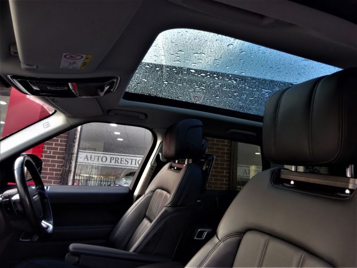 Land Rover Range Rover Sport 3.0 SDV6 HSE SVR STYLING PACK BLACK DIAMOND EDITION LATEST SHAPE LR WARRANTY PAN ROOF DVD TV Estate Diesel Red