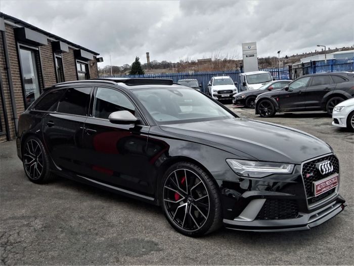 Audi RS6 4.0T FSI Quattro Performance 5dr Tip Auto HUGH SPEC AUDI WARRANTY DYNAMIC PACK 66 REG Estate Petrol Black