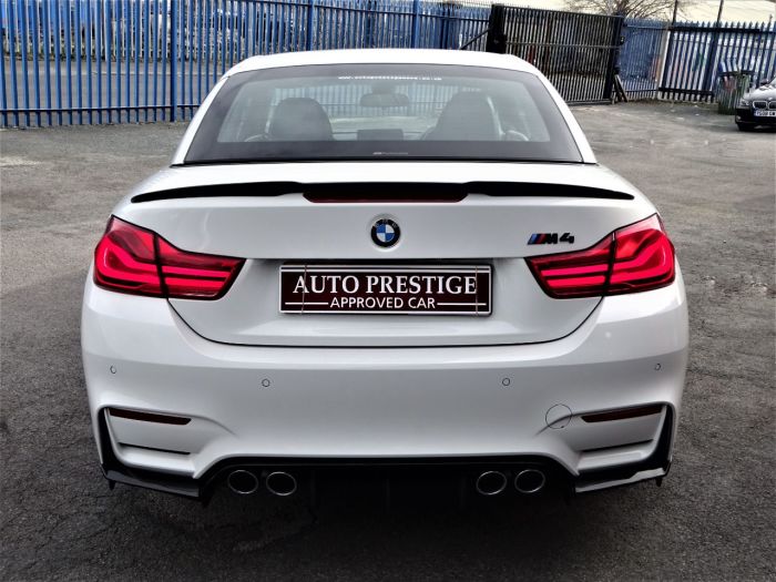 BMW M4 3.0 2dr DCT M4 GTS PACK LOW MILEAGE CARBON M PERFORMANCE PACKAGE FBMWSH Convertible Petrol White