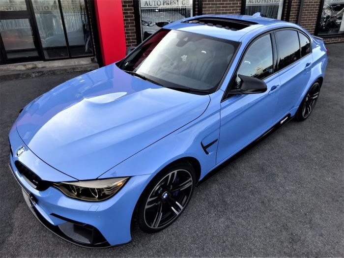 BMW M3 3.0 M3 4dr DCT HUGH SPEC HEADS UP DISPLAY SUNROOF REVERSE CAMERA Saloon Petrol Blue