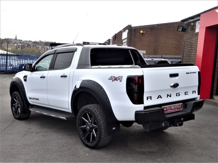 Ford Ranger Pick Up Double Cab Wildtrak 3.2 TDCi 200 Auto ROGUE EDITION +VAT Pick Up Diesel White