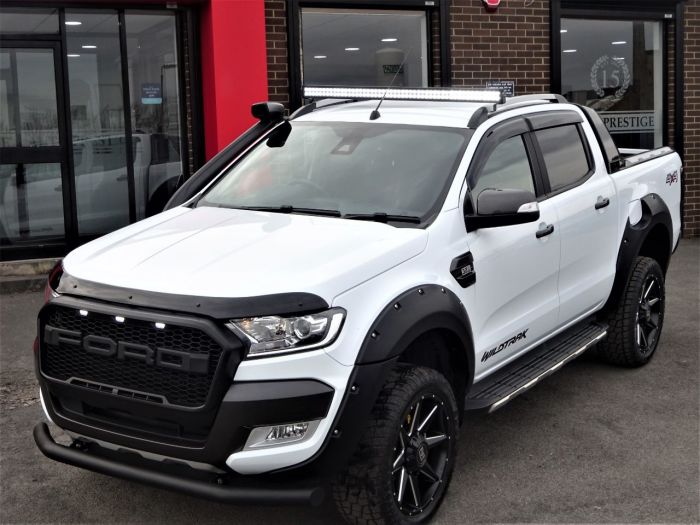 Ford Ranger Pick Up Double Cab Wildtrak 3.2 TDCi 200 Auto ROGUE EDITION +VAT Pick Up Diesel White