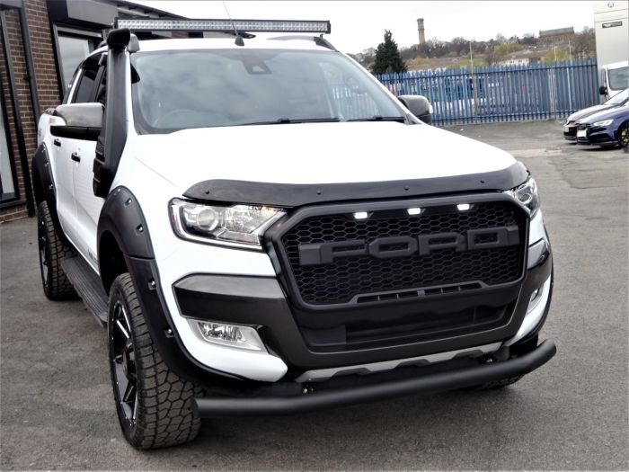 Ford Ranger Pick Up Double Cab Wildtrak 3.2 TDCi 200 Auto ROGUE EDITION +VAT Pick Up Diesel White