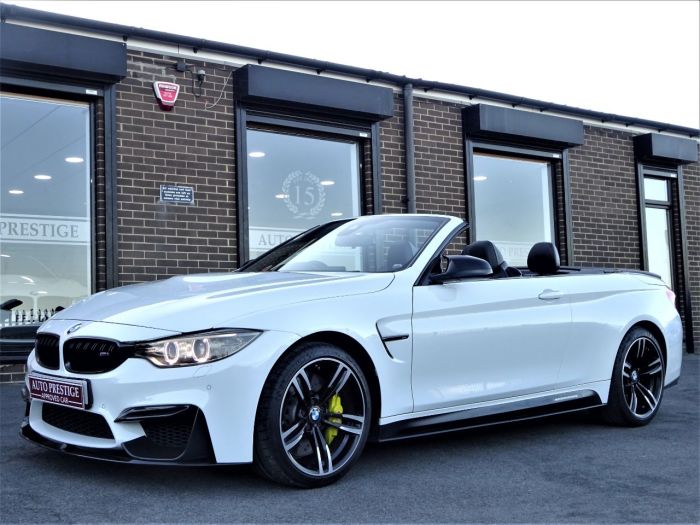 BMW M4 3.0 2dr DCT M4 GTS PACK LOW MILEAGE CARBON M PERFORMANCE PACKAGE FBMWSH Convertible Petrol White