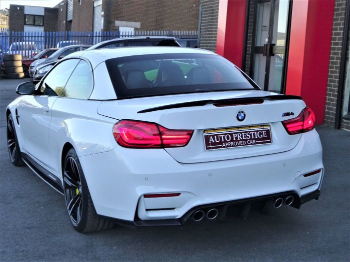 BMW M4 3.0 2dr DCT M4 GTS PACK LOW MILEAGE CARBON M PERFORMANCE PACKAGE FBMWSH Convertible Petrol White