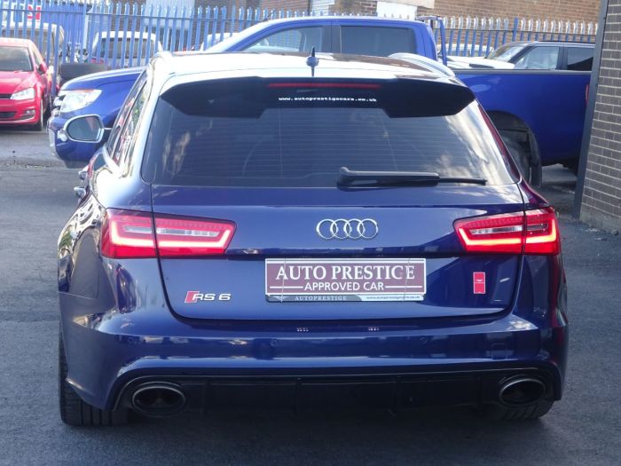 Audi RS6 Avant 4.0 TFSI V8 Avant Tiptronic quattro (s/s) 5dr 700 BHP MILTEK EXHAUSTS Estate Petrol Blue