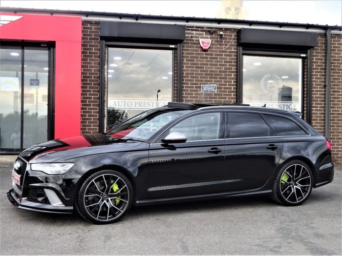 Audi RS6 4.0T FSI Quattro RS 6 Performance 5dr Tip Auto HUGH SPEC WRC PLATE NUMBER FASH PAN ROOF Estate Petrol Black
