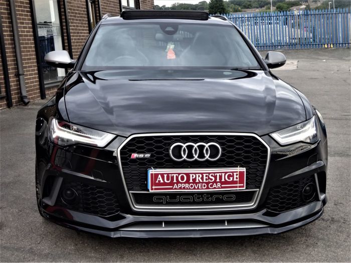 Audi RS6 4.0T FSI Quattro RS 6 Performance 5dr Tip Auto HUGH SPEC WRC PLATE NUMBER FASH PAN ROOF Estate Petrol Black