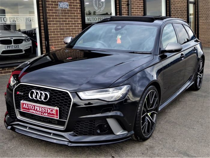 Audi RS6 4.0T FSI Quattro RS 6 Performance 5dr Tip Auto HUGH SPEC WRC PLATE NUMBER FASH PAN ROOF Estate Petrol Black