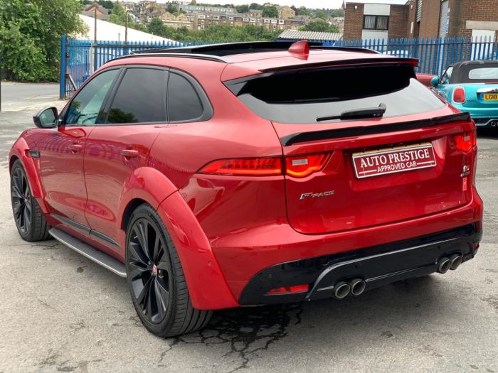 Jaguar F-pace 3.0d V6 S 5dr Auto AWD GTS WIDEBODY HUGH SPEC Four Wheel Drive Diesel Red