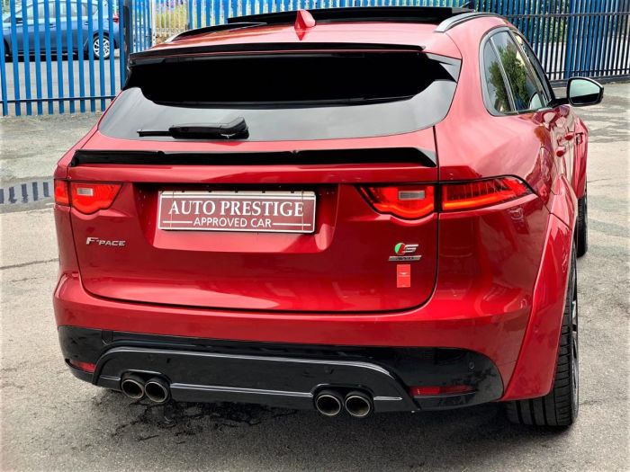 Jaguar F-pace 3.0d V6 S 5dr Auto AWD GTS WIDEBODY HUGH SPEC Four Wheel Drive Diesel Red