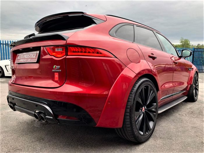 Jaguar F-pace 3.0d V6 S 5dr Auto AWD GTS WIDEBODY HUGH SPEC Four Wheel Drive Diesel Red
