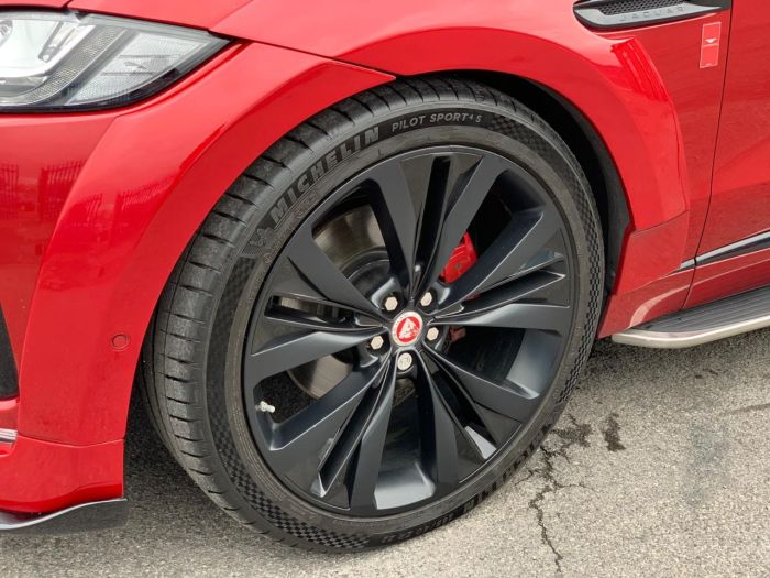 Jaguar F-pace 3.0d V6 S 5dr Auto AWD GTS WIDEBODY HUGH SPEC Four Wheel Drive Diesel Red