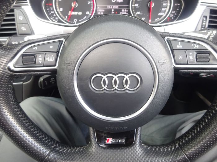 Audi RS6 4.0T FSI V8 Bi-Turbo RS6 Quattro 5dr Tip Auto HUGH SPEC PAN ROOF CAMERAS SPORTS EXHAUSTS BLACK PACK Estate Petrol Grey