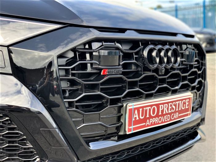 Audi Rs Q8 4.0 RS Q8 TFSI Quattro Vorsprung 5dr Tiptronic RED STITCHED LEATHER AS NEW... Estate Petrol Black