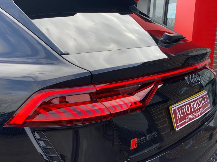 Audi Rs Q8 4.0 RS Q8 TFSI Quattro Vorsprung 5dr Tiptronic RED STITCHED LEATHER AS NEW... Estate Petrol Black