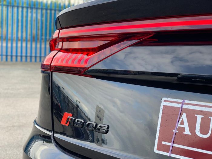 Audi Rs Q8 4.0 RS Q8 TFSI Quattro Vorsprung 5dr Tiptronic RED STITCHED LEATHER AS NEW... Estate Petrol Black