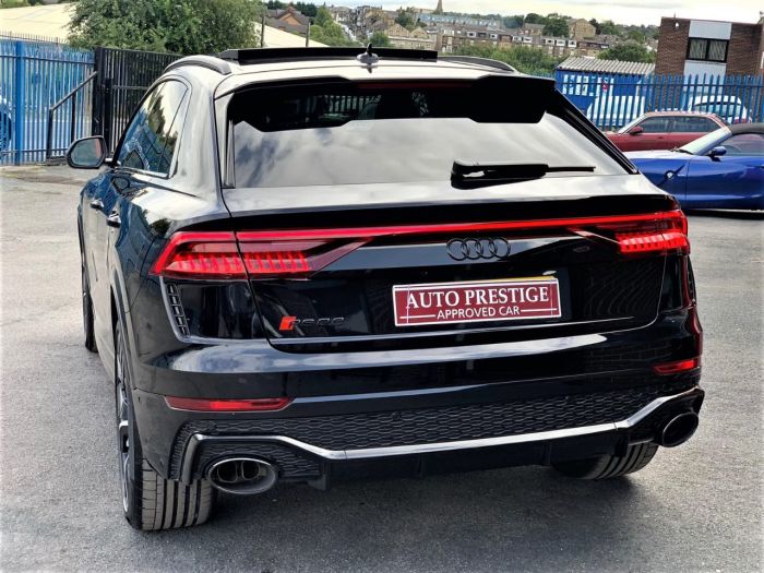 Audi Rs Q8 4.0 RS Q8 TFSI Quattro Vorsprung 5dr Tiptronic RED STITCHED LEATHER AS NEW... Estate Petrol Black