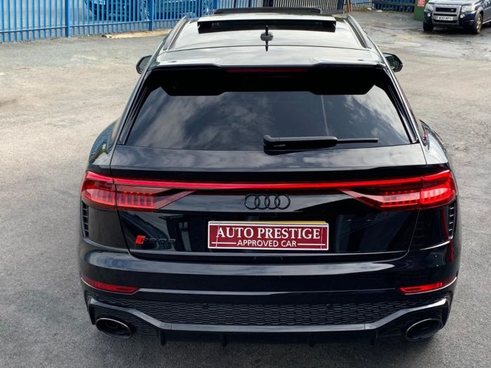 Audi Rs Q8 4.0 RS Q8 TFSI Quattro Vorsprung 5dr Tiptronic RED STITCHED LEATHER AS NEW... Estate Petrol Black