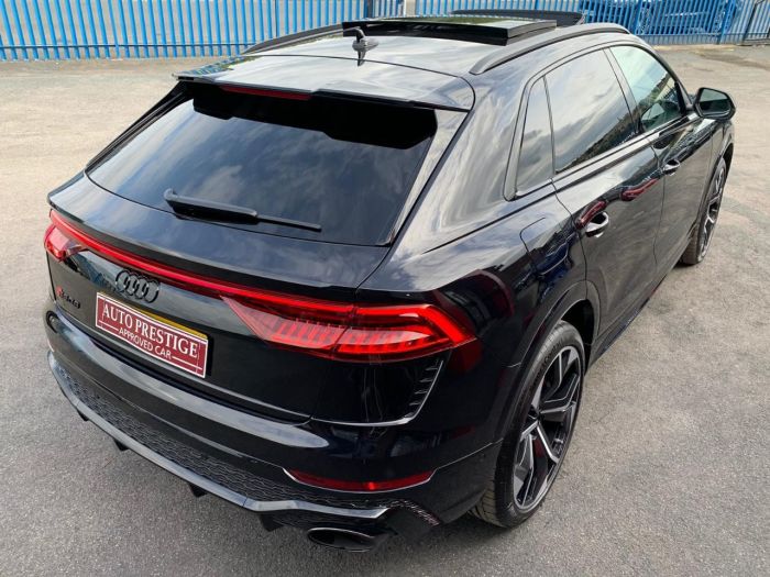 Audi Rs Q8 4.0 RS Q8 TFSI Quattro Vorsprung 5dr Tiptronic RED STITCHED LEATHER AS NEW... Estate Petrol Black