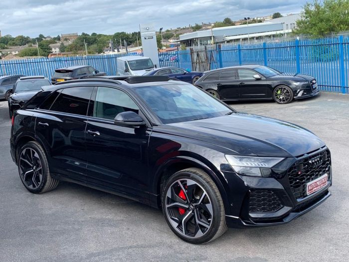 Audi Rs Q8 4.0 RS Q8 TFSI Quattro Vorsprung 5dr Tiptronic RED STITCHED LEATHER AS NEW... Estate Petrol Black