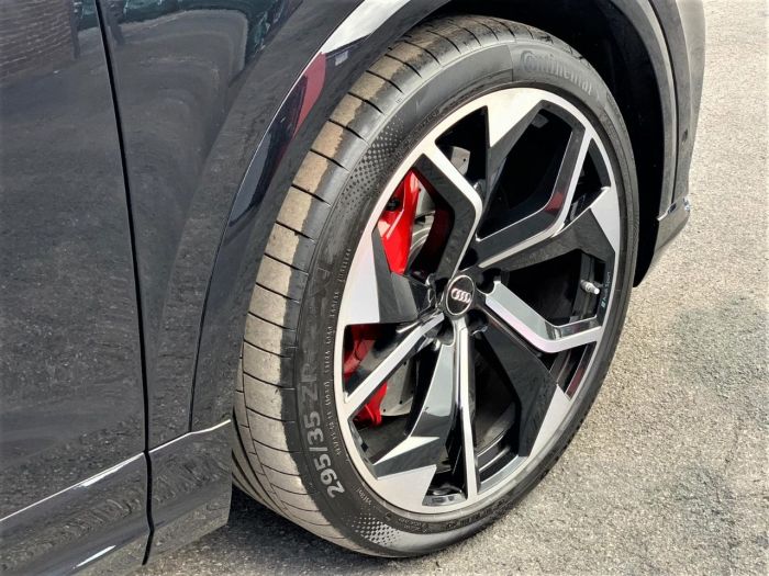 Audi Rs Q8 4.0 RS Q8 TFSI Quattro Vorsprung 5dr Tiptronic RED STITCHED LEATHER AS NEW... Estate Petrol Black