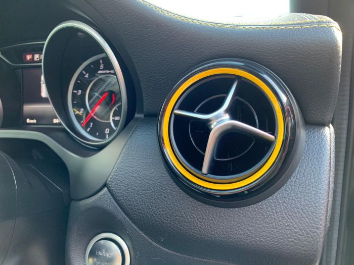 Mercedes-Benz A Class 2.0 A45 4Matic Yellow Night Edition 5dr Auto RARE LIMITED EDITION Hatchback Petrol Black
