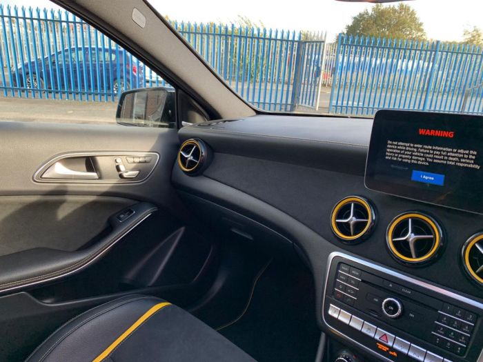 Mercedes-Benz A Class 2.0 A45 4Matic Yellow Night Edition 5dr Auto RARE LIMITED EDITION Hatchback Petrol Black