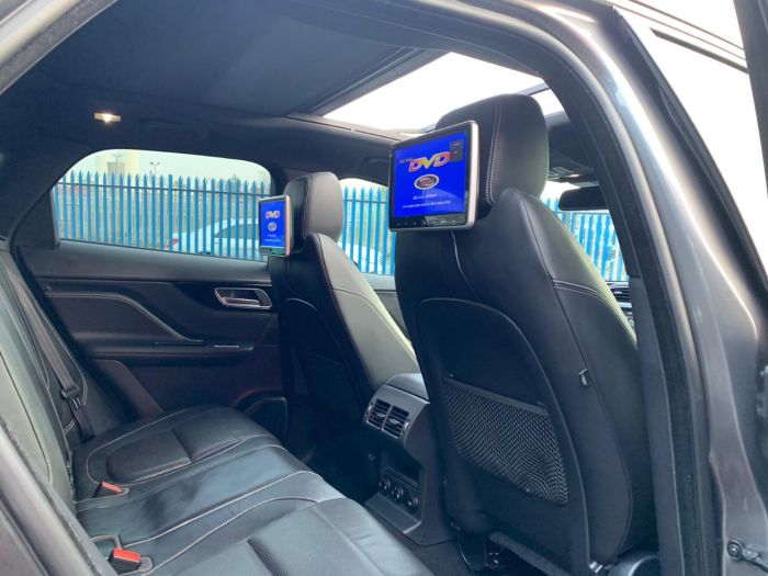 Jaguar F-pace 3.0d V6 S 5dr Auto AWD GTS UPGRADES PANROOF REAR ENTERTAINMENT Estate Diesel Grey