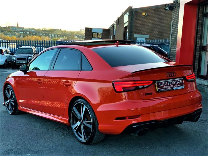 Audi RS3 2.5 TFSI RS 3 Quattro 4dr S Tronic HIGH SPEC BEST COLOUR COMBINATION Saloon Petrol Red