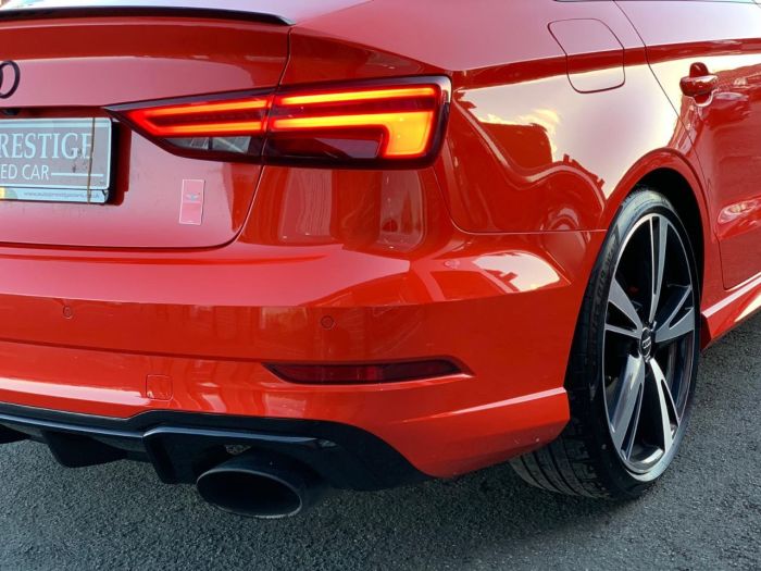 Audi RS3 2.5 TFSI RS 3 Quattro 4dr S Tronic HIGH SPEC BEST COLOUR COMBINATION Saloon Petrol Red