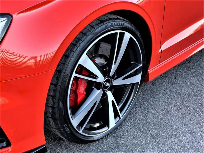 Audi RS3 2.5 TFSI RS 3 Quattro 4dr S Tronic HIGH SPEC BEST COLOUR COMBINATION Saloon Petrol Red