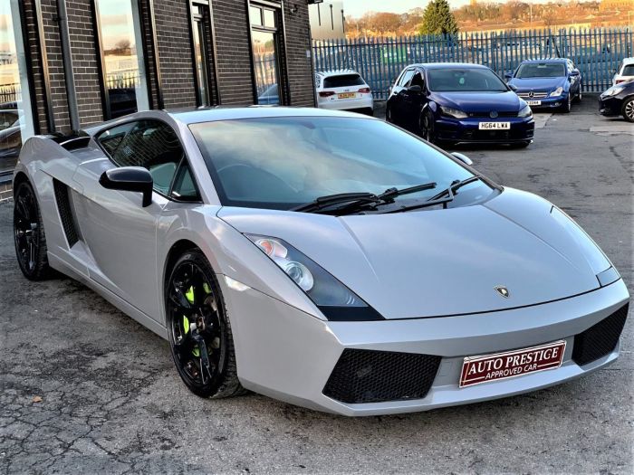 Lamborghini Gallardo 5.0 Coupe 2dr NARDO GREY WRAP BRANDING PACK CALLISTO ALLOYS MASSIVE HISTORY FILE Coupe Petrol White