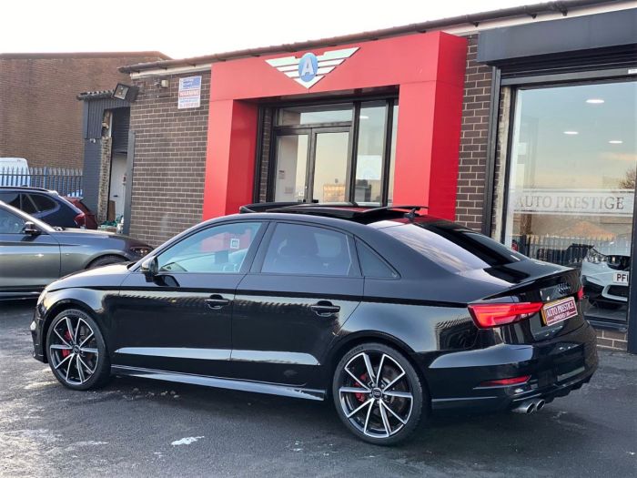 Audi A3 2.0 S3 TFSI Quattro Black Edition 4dr S Tronic HUGE SPECIFICATION 67 REG Saloon Petrol Black