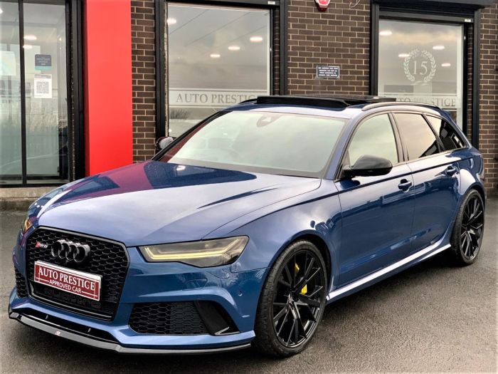 Audi RS6 4.0T FSI Quattro Performance 5dr Tip Auto HUGE SPEC NIGHT VISION 360 CAMERA 100K NEW Estate Petrol Blue