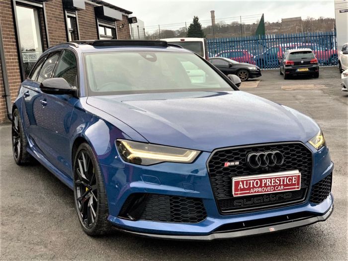 Audi RS6 4.0T FSI Quattro Performance 5dr Tip Auto HUGE SPEC NIGHT VISION 360 CAMERA 100K NEW Estate Petrol Blue