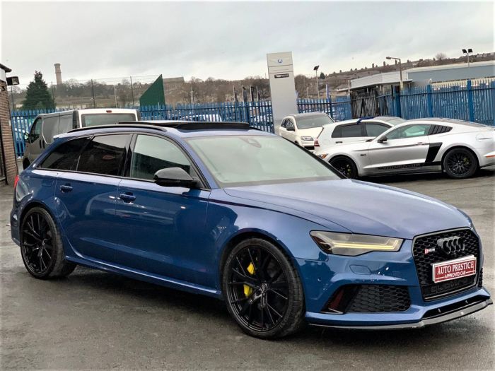Audi RS6 4.0T FSI Quattro Performance 5dr Tip Auto HUGE SPEC NIGHT VISION 360 CAMERA 100K NEW Estate Petrol Blue