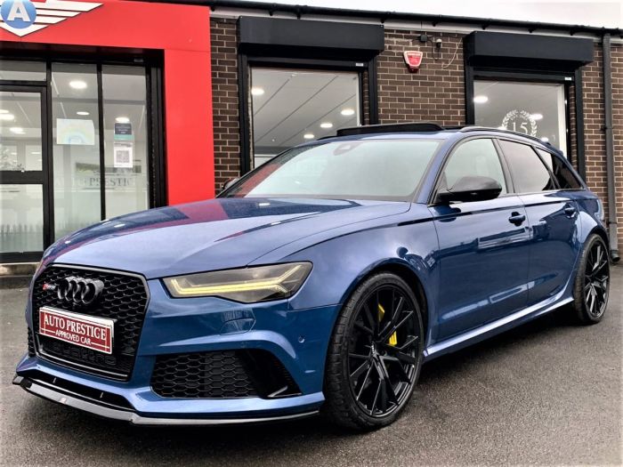 Audi RS6 4.0T FSI Quattro Performance 5dr Tip Auto HUGE SPEC NIGHT VISION 360 CAMERA 100K NEW Estate Petrol Blue