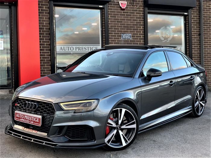 Audi RS3 2.5 Quattro 4dr S Tronic SALOON EVERY CONCEIVABLE EXTRA RARE CAR 67 REG Saloon Petrol Grey