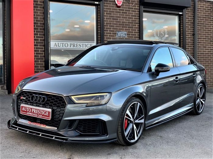 Audi RS3 2.5 Quattro 4dr S Tronic SALOON EVERY CONCEIVABLE EXTRA RARE CAR 67 REG Saloon Petrol Grey
