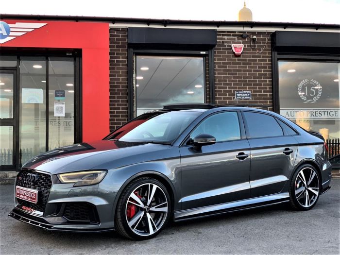 Audi RS3 2.5 Quattro 4dr S Tronic SALOON EVERY CONCEIVABLE EXTRA RARE CAR 67 REG Saloon Petrol Grey