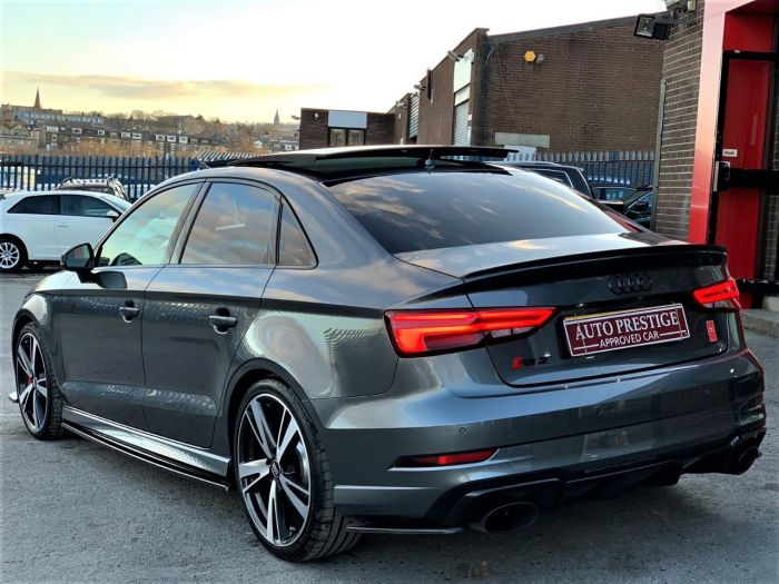 Audi RS3 2.5 Quattro 4dr S Tronic SALOON EVERY CONCEIVABLE EXTRA RARE CAR 67 REG Saloon Petrol Grey