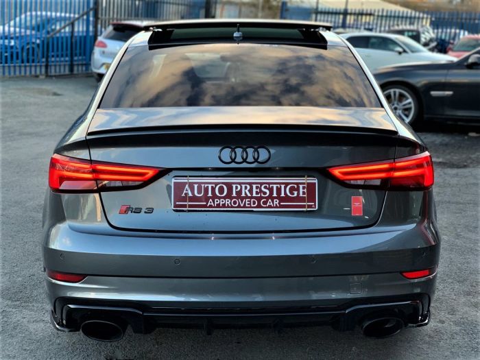 Audi RS3 2.5 Quattro 4dr S Tronic SALOON EVERY CONCEIVABLE EXTRA RARE CAR 67 REG Saloon Petrol Grey