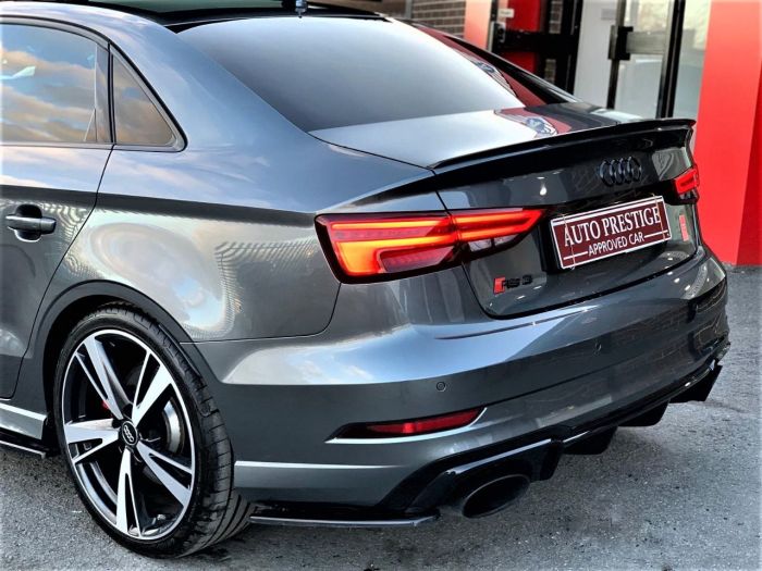 Audi RS3 2.5 Quattro 4dr S Tronic SALOON EVERY CONCEIVABLE EXTRA RARE CAR 67 REG Saloon Petrol Grey