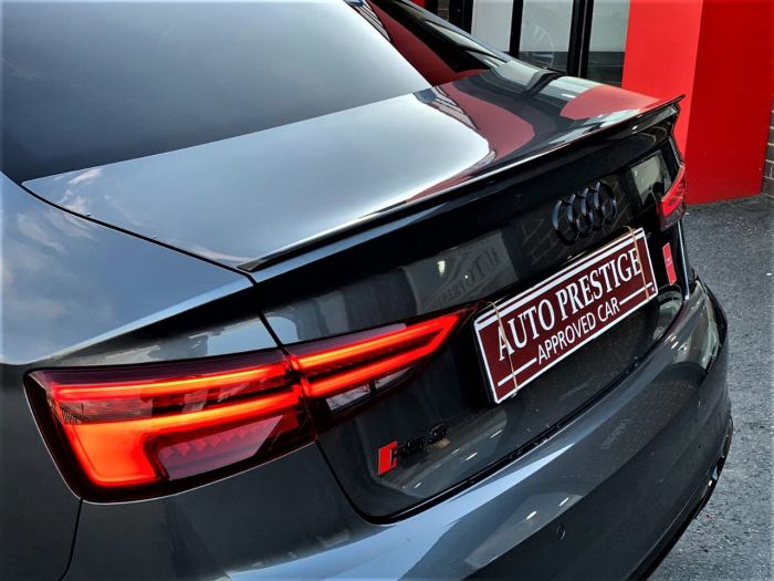 Audi RS3 2.5 Quattro 4dr S Tronic SALOON EVERY CONCEIVABLE EXTRA RARE CAR 67 REG Saloon Petrol Grey