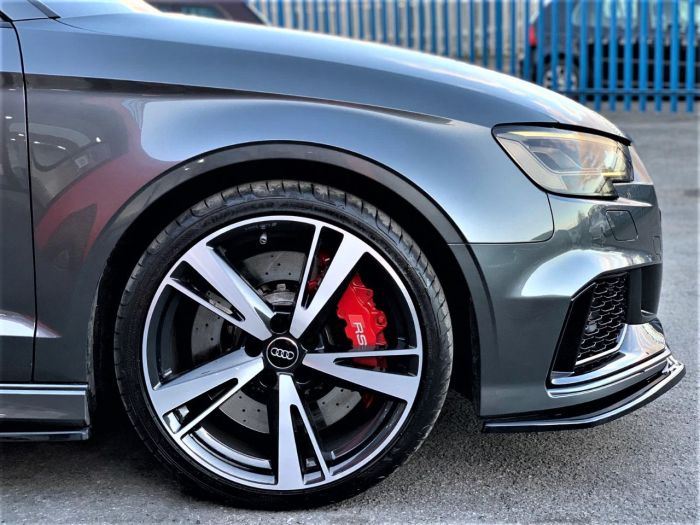 Audi RS3 2.5 Quattro 4dr S Tronic SALOON EVERY CONCEIVABLE EXTRA RARE CAR 67 REG Saloon Petrol Grey