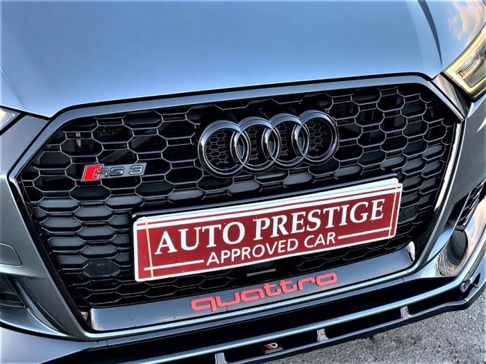 Audi RS3 2.5 Quattro 4dr S Tronic SALOON EVERY CONCEIVABLE EXTRA RARE CAR 67 REG Saloon Petrol Grey
