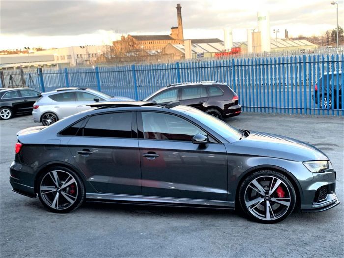 Audi RS3 2.5 Quattro 4dr S Tronic SALOON EVERY CONCEIVABLE EXTRA RARE CAR 67 REG Saloon Petrol Grey