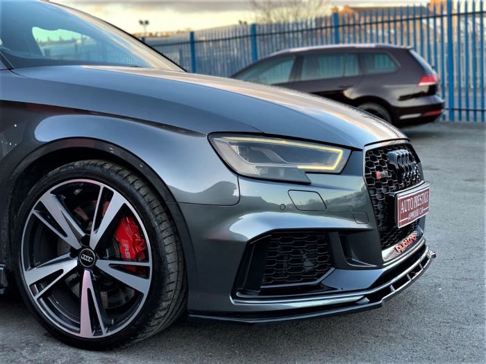 Audi RS3 2.5 Quattro 4dr S Tronic SALOON EVERY CONCEIVABLE EXTRA RARE CAR 67 REG Saloon Petrol Grey